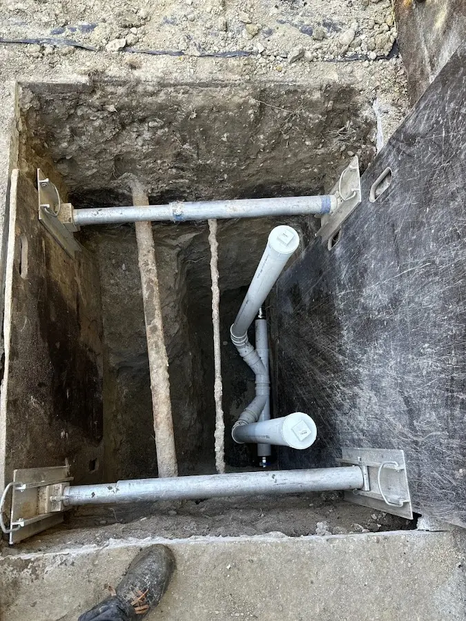 Experienced plumber completing Gas Line Repair work in Elkhorn